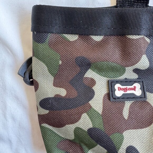 EUC Bulldog Depot Dog Training Treat Pouch & Waste Bag Dispenser, Olive CAMO - Picture 8 of 14